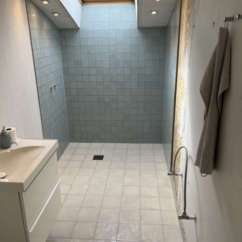 Bruseniche udført i Dr. Mølle, før var der spa bad