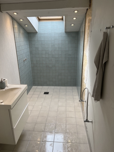 Bruseniche udført i Dr. Mølle, før var der spa bad